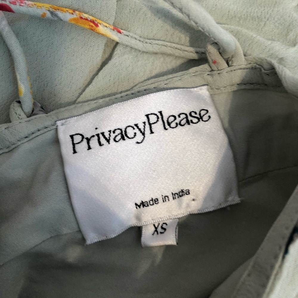 NWOT Privacy Please Henson Floral Mini Dress - Picture 6 of 7